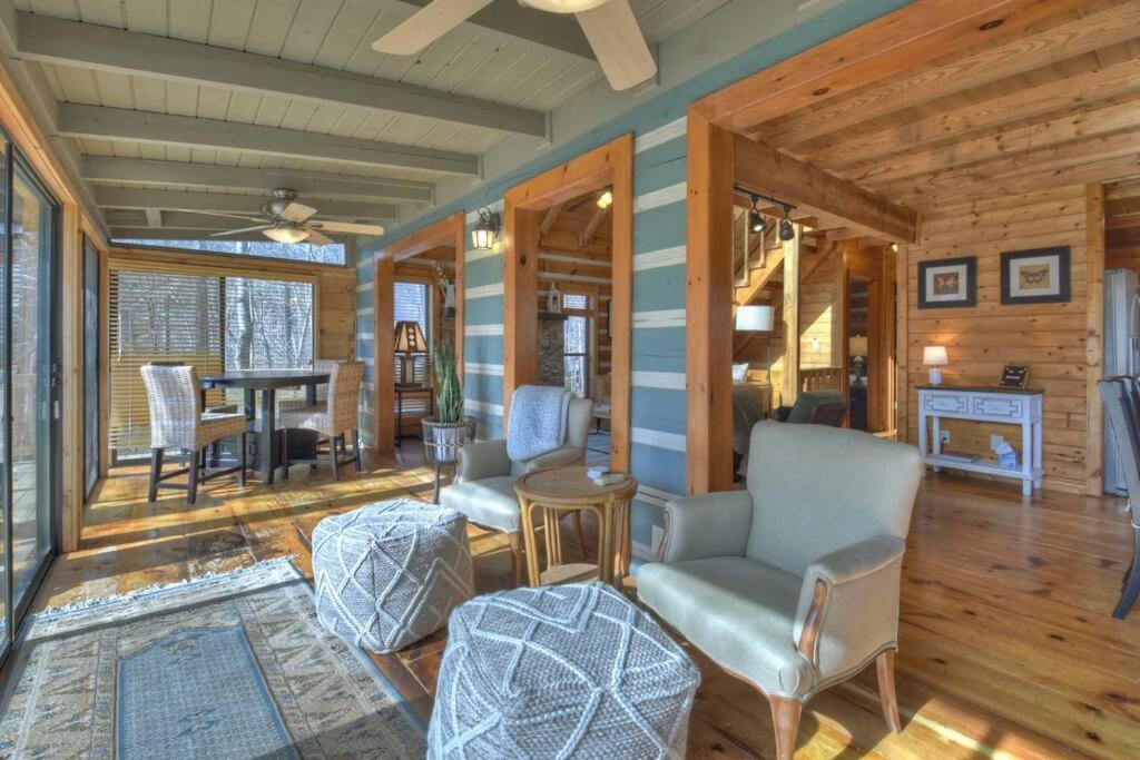 Waywish Waterfront Cabin In Blue Ridge Mountains Ngoại thất bức ảnh