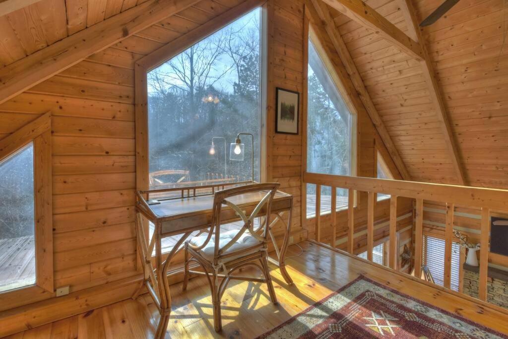 Waywish Waterfront Cabin In Blue Ridge Mountains Ngoại thất bức ảnh