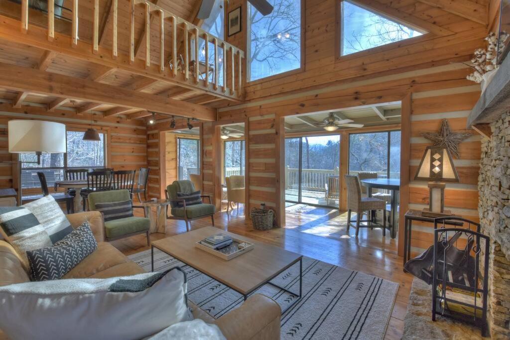 Waywish Waterfront Cabin In Blue Ridge Mountains Ngoại thất bức ảnh